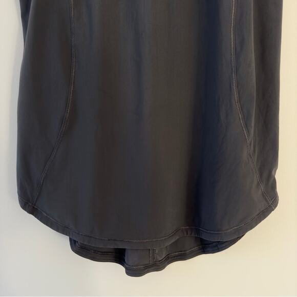 Lululemon Sculpt Tank Top in Graphite Grey stretch cutout reflective athletic - Picture 7 of 9